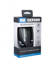 Oxford Screamer7 Alarm Motorcycle Disc Lock at JTS Biker Clothing